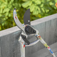 Gartenwerkzeug Set 3-teilig mit Kelle Rechen und Schere Metall