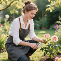 Gartenwerkzeug Set mit Gartenschere und Astschere Edelstahl