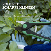 Gartenwerkzeug Set mit Gartenschere für Gartenarbeit Metall