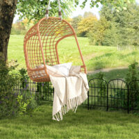Gartenzaun Steckzaun flexibel 8 Elemente Metall schwarz