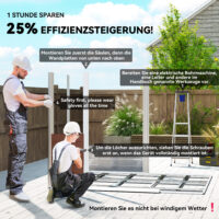 Geräteschuppen Metall wetterfest abschliessbar gross für Garten