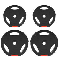 Gewichtsplatten Set für Hanteltraining und Fitness 30kg
