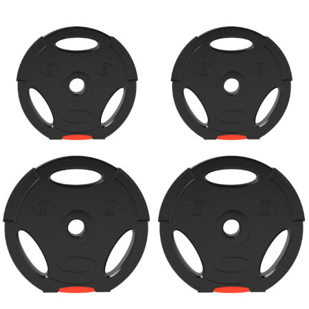 Gewichtsplatten Set für Hanteltraining und Fitness 30kg