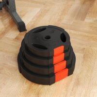 Gewichtsplatten Set für Hanteltraining und Fitness 30kg