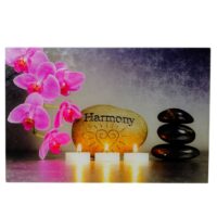 Glasbild Wandbild Poster Harmony 40x60 cm fürs Wohnzimmer