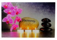Glasbild Wandbild Poster Harmony 40x60 cm fürs Wohnzimmer