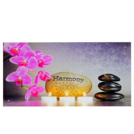 Glasbild Wandbild Poster Harmony 50x100 cm