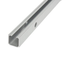 Glasschiebetür satiniert mit Griffstange 102cm breit