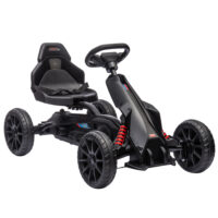 Go-Kart Tretfahrzeug mit Handbremse Outdoor für Kinder 3-8 Jahre