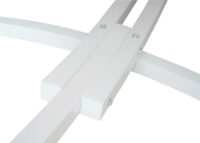 Hängematte mit Gestell FSC-zertifiziert 420cm weiss, grau