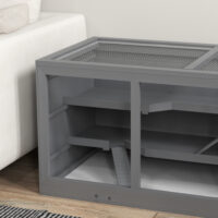 Hamsterkäfig abschliessbar pflegeleicht für Kleintiere aus Holz