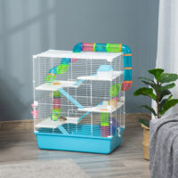 Hamsterkäfig mehrstöckig mit Zubehör für Hamster und Mäuse