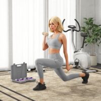 Hantelset Hexagon mit Koffer für Krafttraining 0,5-10kg Gusseisen
