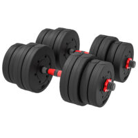 Hanteln Set Kurzhantel Langhantel verstellbar für Krafttraining 30kg