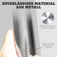Hantelset Kurzhantel Langhantel 2-in-1 verstellbar 20kg Eisen