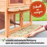 Hasenstall Kaninchenstall Mukkel ~ 2 Etagen