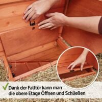 Hasenstall Kaninchenstall Mukkel ~ 2 Etagen