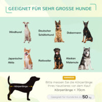 Graues Haustierbett mit Baldachin, 122x92x108cm.