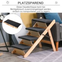 Haustiertreppe 2-in1 Hunderampe Katzentreppe