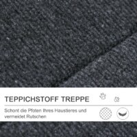 Haustiertreppe 2-in1 Hunderampe Katzentreppe
