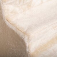 Haustiertreppe 4-stufig Beige 60 x 35 x 44 cm