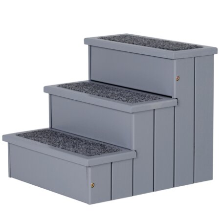 Haustiertreppe Einstiegshilfe mit Stauraum 40,5 x 44,5 x 38 cm