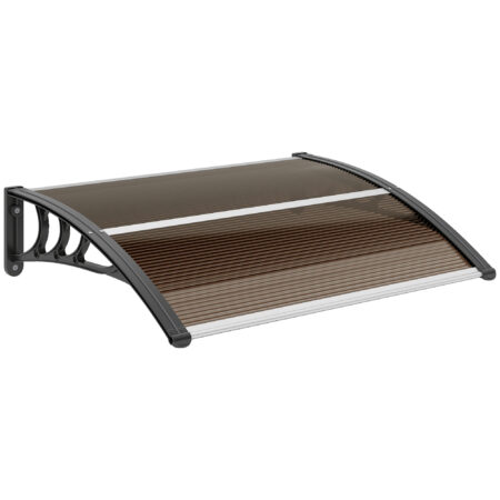 Haustür Vordach Überdachung Wetterschutz 120x75cm Polycarbonat