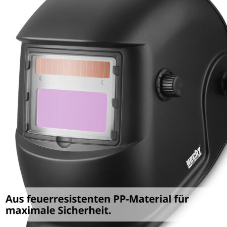 HECHT Automatik-Schweißhelm mit Schleifmodus