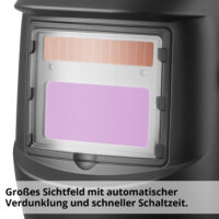 HECHT Automatik-Schweißhelm mit Schleifmodus