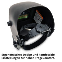 HECHT Automatik-Schweißhelm mit Schleifmodus