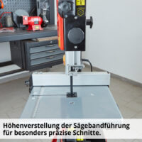 Hecht Bandsäge 500 W mit 115-mm Schnitthöhe