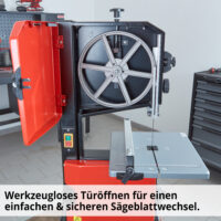 Hecht Bandsäge 500 W mit 115-mm Schnitthöhe