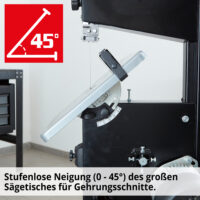 Hecht Bandsäge 500 W mit 115-mm Schnitthöhe