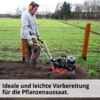 HECHT Benzin Bodenfräse Gartenhacke Gartenfräse 790 BS für die Bodenbearbeitung.