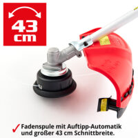 HECHT Benzin Freischneider 152 BTS mit 2 PS.