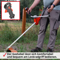 HECHT Benzin Freischneider HECHT 163 mit 3,1 PS Leistung.