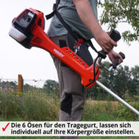 HECHT Benzin Freischneider HECHT 163 mit 3,1 PS Leistung.