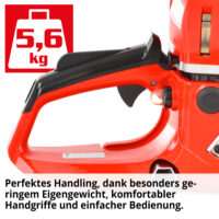 Hecht Benzin-Kettensäge 2.4 PS mit 45-cm-Schwert