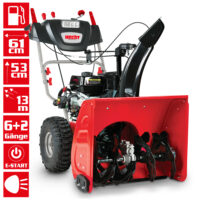 HECHT Benzin-Schneefräse 661 SE