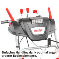 HECHT Benzin-Schneefräse 661 SE
