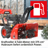 HECHT Benzin-Schneefräse 9334 SQ