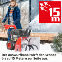 HECHT Benzin-Schneefräse 9334 SQ