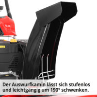 HECHT Benzin-Schneefräse 9334 SQ