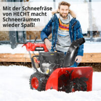 HECHT Benzin-Schneefräse 9334 SQ
