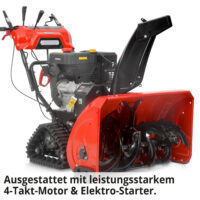 HECHT Benzin-Schneefräse 9534 SQ