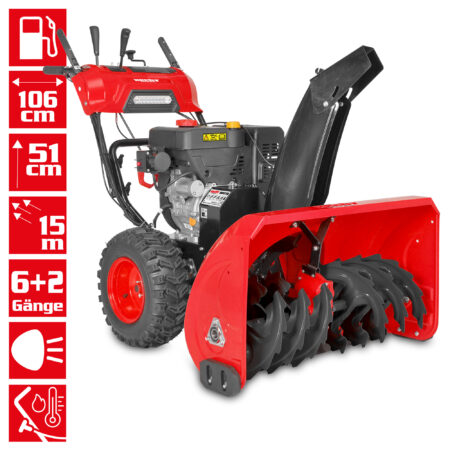 HECHT Benzin-Schneefräse 9542 SQ