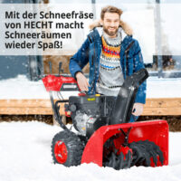 HECHT Benzin-Schneefräse 9542 SQ