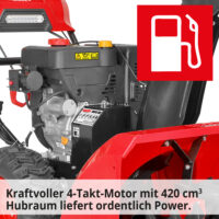 HECHT Benzin-Schneefräse 9542 SQ