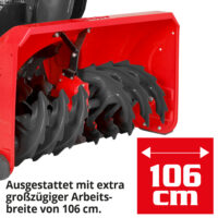 HECHT Benzin-Schneefräse 9542 SQ