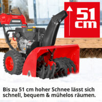 HECHT Benzin-Schneefräse 9542 SQ